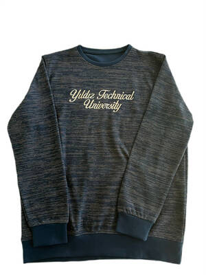 YTÜ Yıldız Baskılı Sweatshirt